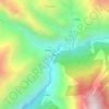 Chirwa topographic map, elevation, terrain