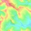 Iacobeni topographic map, elevation, terrain