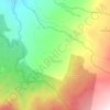 Zona Veredal de Transición y Normalización ZVTN topographic map, elevation, terrain