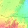 Cabrera topographic map, elevation, terrain