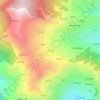 Jakholi topographic map, elevation, terrain