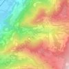 La Planta topographic map, elevation, terrain