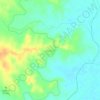 Jabalcón topographic map, elevation, terrain