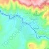 White City topographic map, elevation, terrain