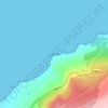 Cap Ivi topographic map, elevation, terrain
