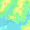 Toronto Wildlife Area topographic map, elevation, terrain