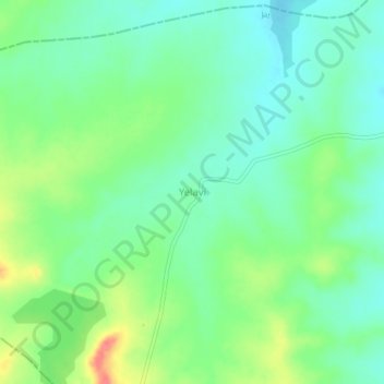 Yelavi topographic map, elevation, terrain