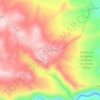 China Kichá topographic map, elevation, terrain