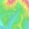 Pré Fontaine topographic map, elevation, terrain