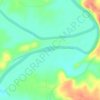 Sac-Osage State Wildlife Area topographic map, elevation, terrain