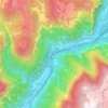 San Marino topographic map, elevation, terrain