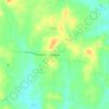 Woodbine topographic map, elevation, terrain