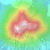 Mount San Cristobal topographic map, elevation, terrain
