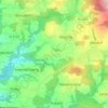 Renfting topographic map, elevation, terrain
