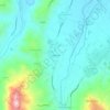 Colombare topographic map, elevation, terrain