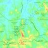 Panagoda West topographic map, elevation, terrain