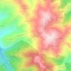 Laghrous topographic map, elevation, terrain