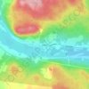 Stugun topographic map, elevation, terrain
