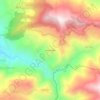 Taourirth Khelfa topographic map, elevation, terrain