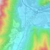 Santa Maria topographic map, elevation, terrain