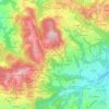 Campo dell'Oppio topographic map, elevation, terrain