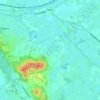 Zwiep topographic map, elevation, terrain