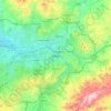 Ankara topographic map, elevation, terrain