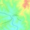 Moraketiya Junction - Embilipitiya topographic map, elevation, terrain