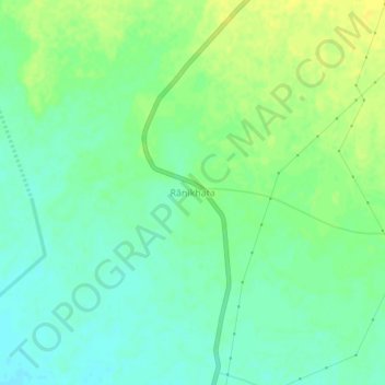 Ranikhata topographic map, elevation, terrain