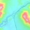 La Leona topographic map, elevation, terrain
