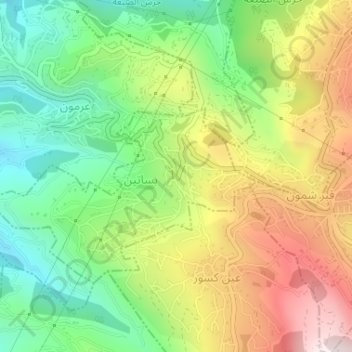 Nemo Primo topographic map, elevation, terrain