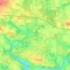 Le Poignan topographic map, elevation, terrain