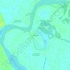 Toltén Viejo topographic map, elevation, terrain
