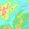 Kampung Tembun topographic map, elevation, terrain