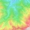 Panice Soprana topographic map, elevation, terrain