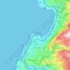 Kaslik topographic map, elevation, terrain
