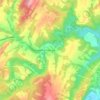 Pleasantdale topographic map, elevation, terrain