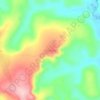 Penanga topographic map, elevation, terrain