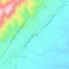 Lazareto topographic map, elevation, terrain
