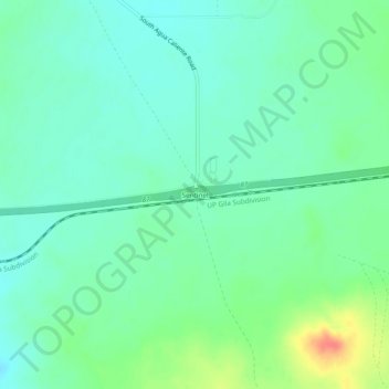 Sentinel topographic map, elevation, terrain