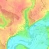 La Pinoterie topographic map, elevation, terrain