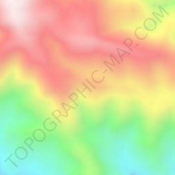 Milimbo topographic map, elevation, terrain