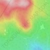Lewis Mountain topographic map, elevation, terrain