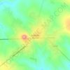 Bailundo topographic map, elevation, terrain