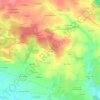 La Lande de la Boule topographic map, elevation, terrain