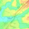 Alto Pangue topographic map, elevation, terrain