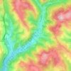 Elsenau topographic map, elevation, terrain