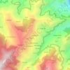 bhattgaon topographic map, elevation, terrain