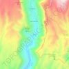 El Sao topographic map, elevation, terrain