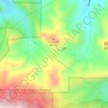 Nortonville Pass topographic map, elevation, terrain